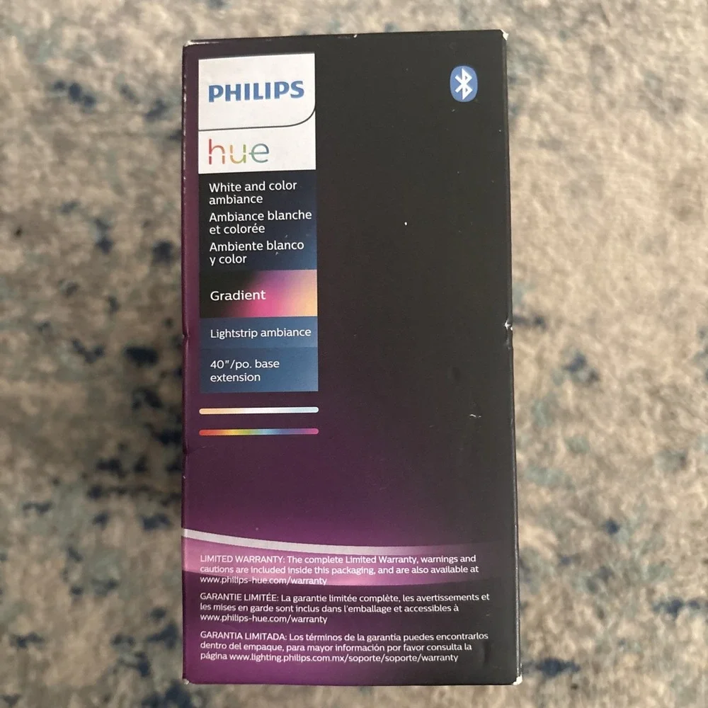 Hue Gradient Ambiance Light Strip Extension 3Ft Flexible Color Changing Led Sync